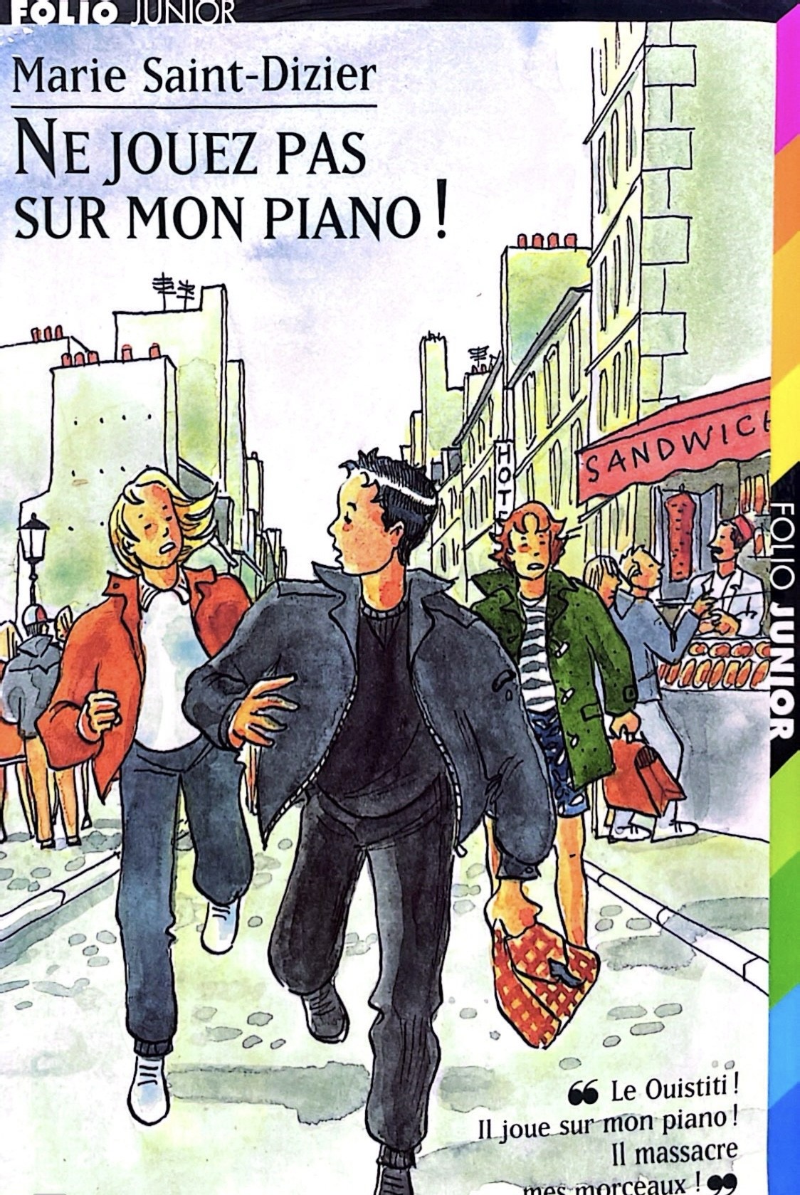 Ne jouez pas sur mon piano ! - Click to enlarge picture.