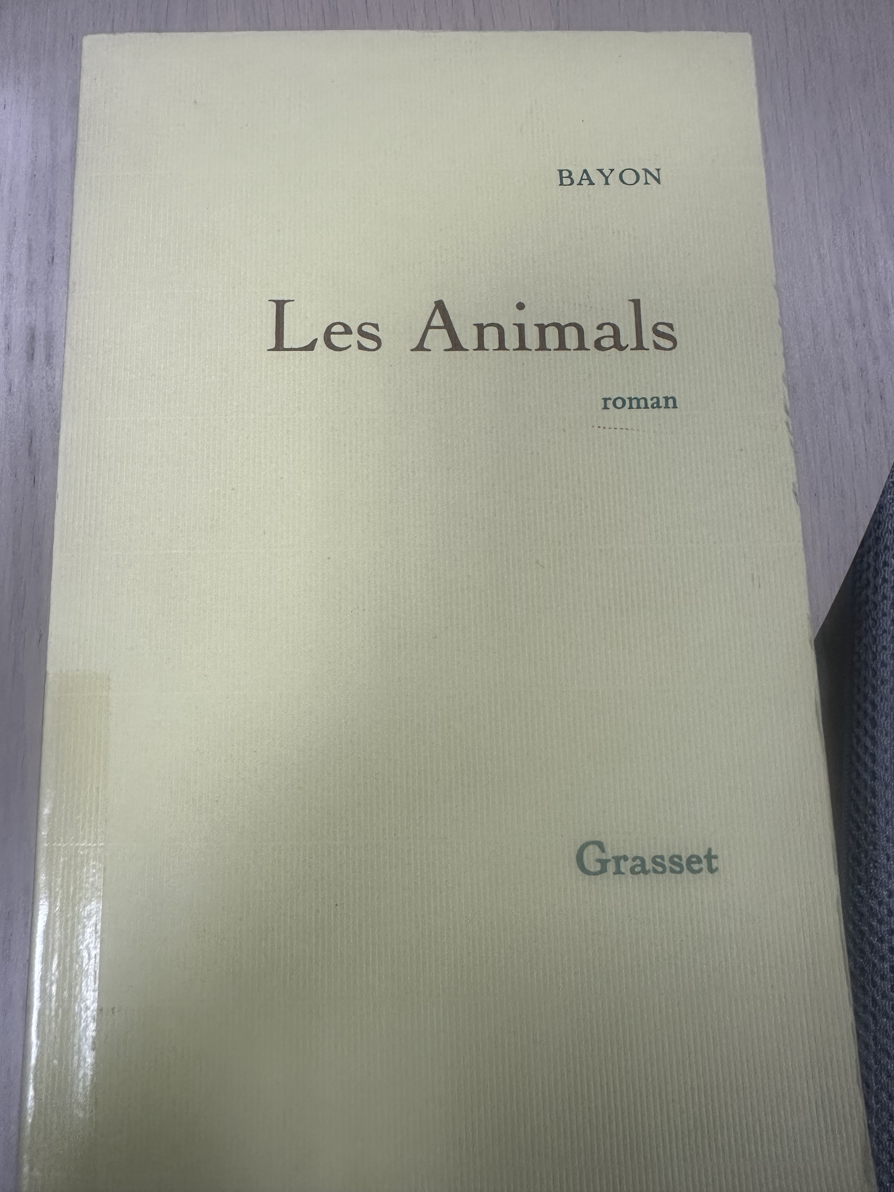 Les animals - Click to enlarge picture.