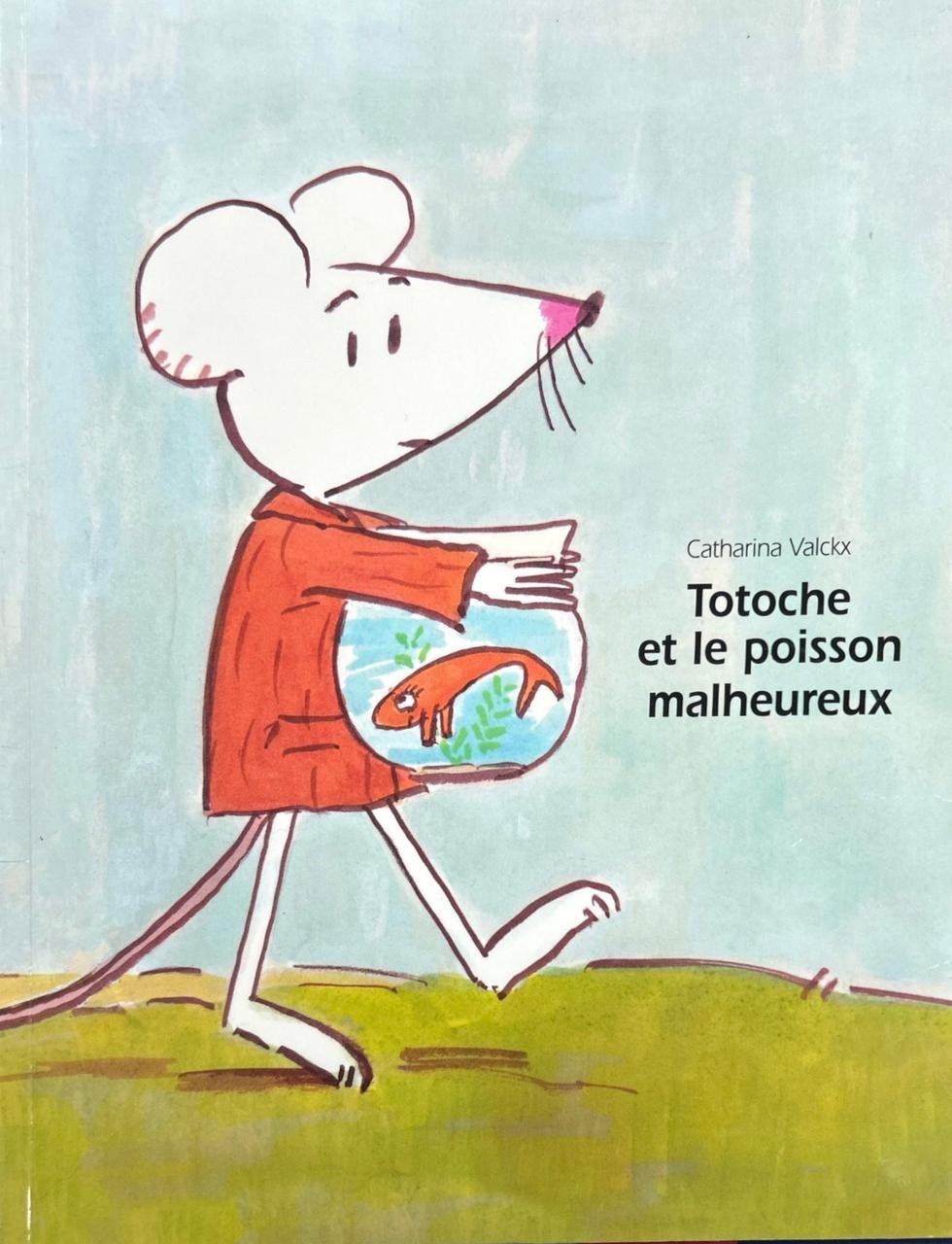 Totoche et le poisson malheureux - Click to enlarge picture.