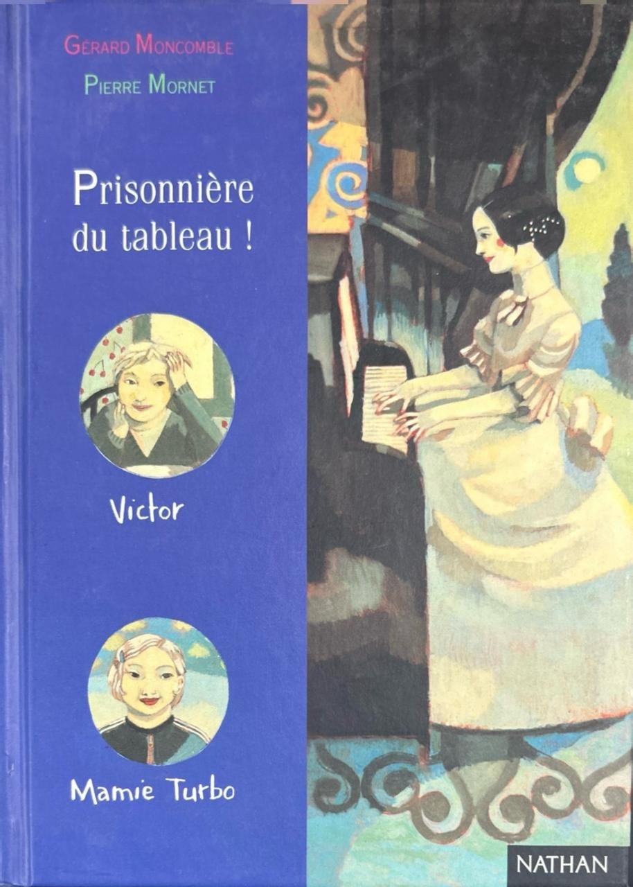Prisonnière du tableau ! - Click to enlarge picture.
