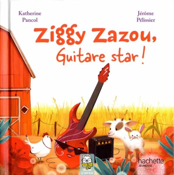 Ziggy Zazou, Guitare star ! - Click to enlarge picture.