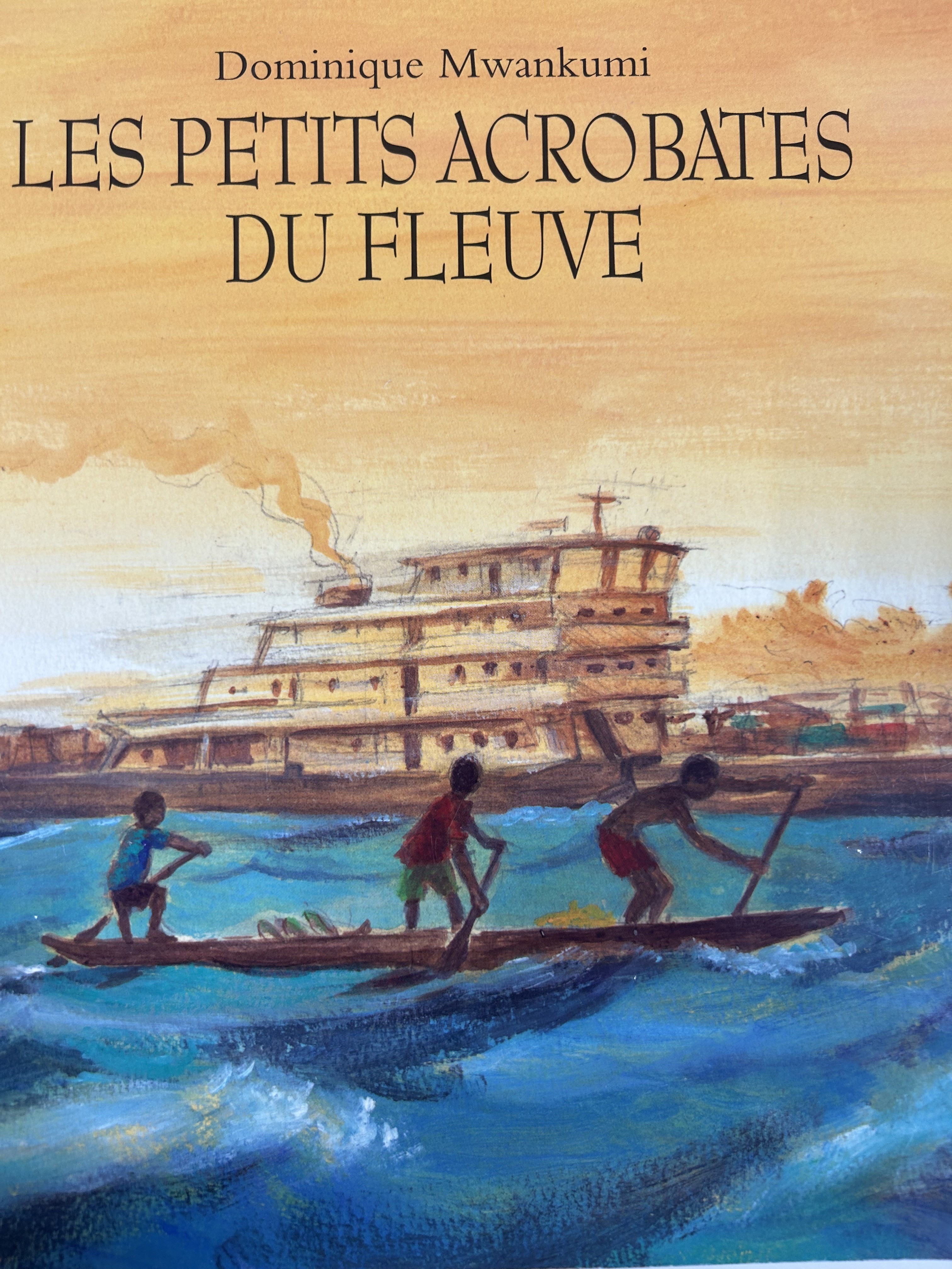Les petits acrobates du fleuve - Click to enlarge picture.