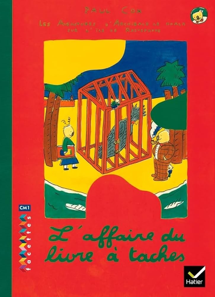 L'affaire du livre à taches - Click to enlarge picture.