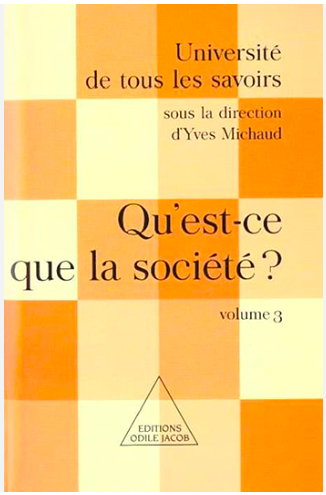 Qu'est-ce que la société ? - Click to enlarge picture.