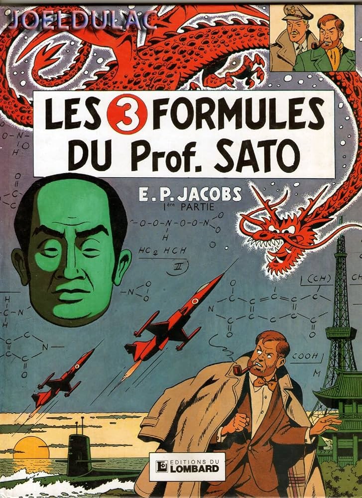 Les 3 formules du professeur Sato - Click to enlarge picture.