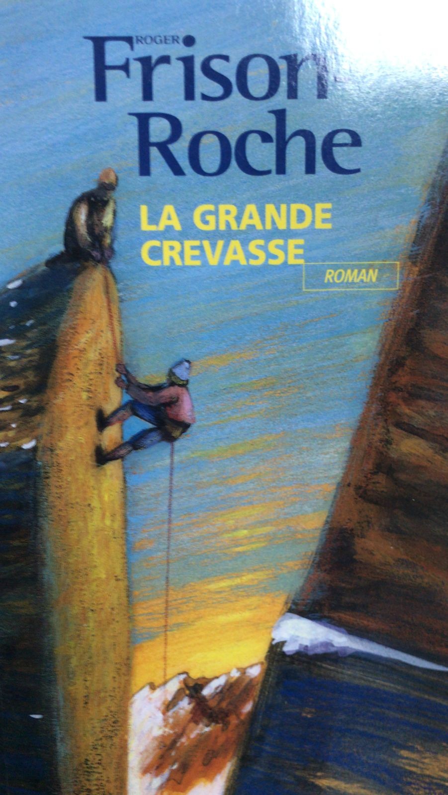 La grande crevasse - Click to enlarge picture.