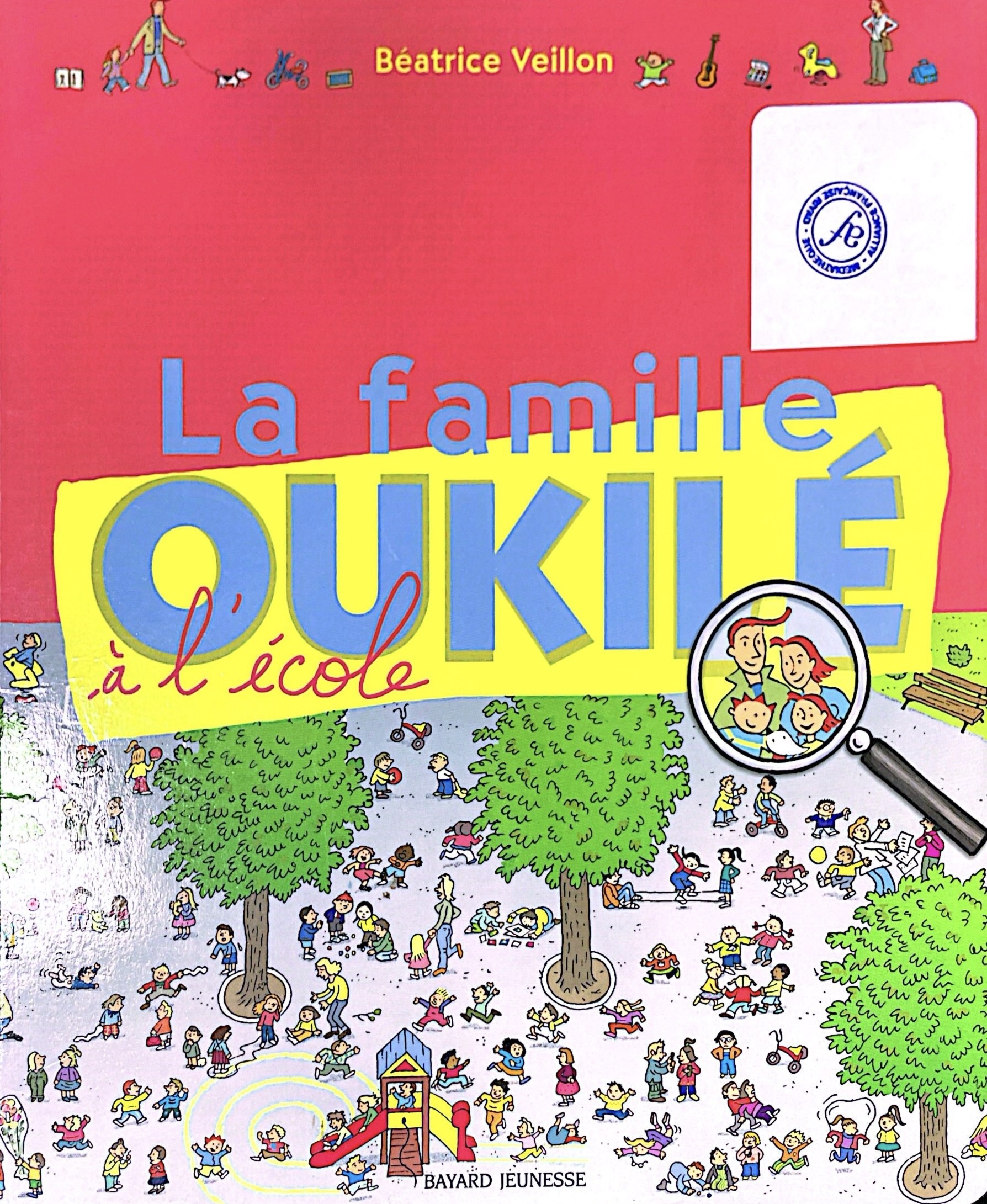 La famille Oukilé à l'école - Click to enlarge picture.