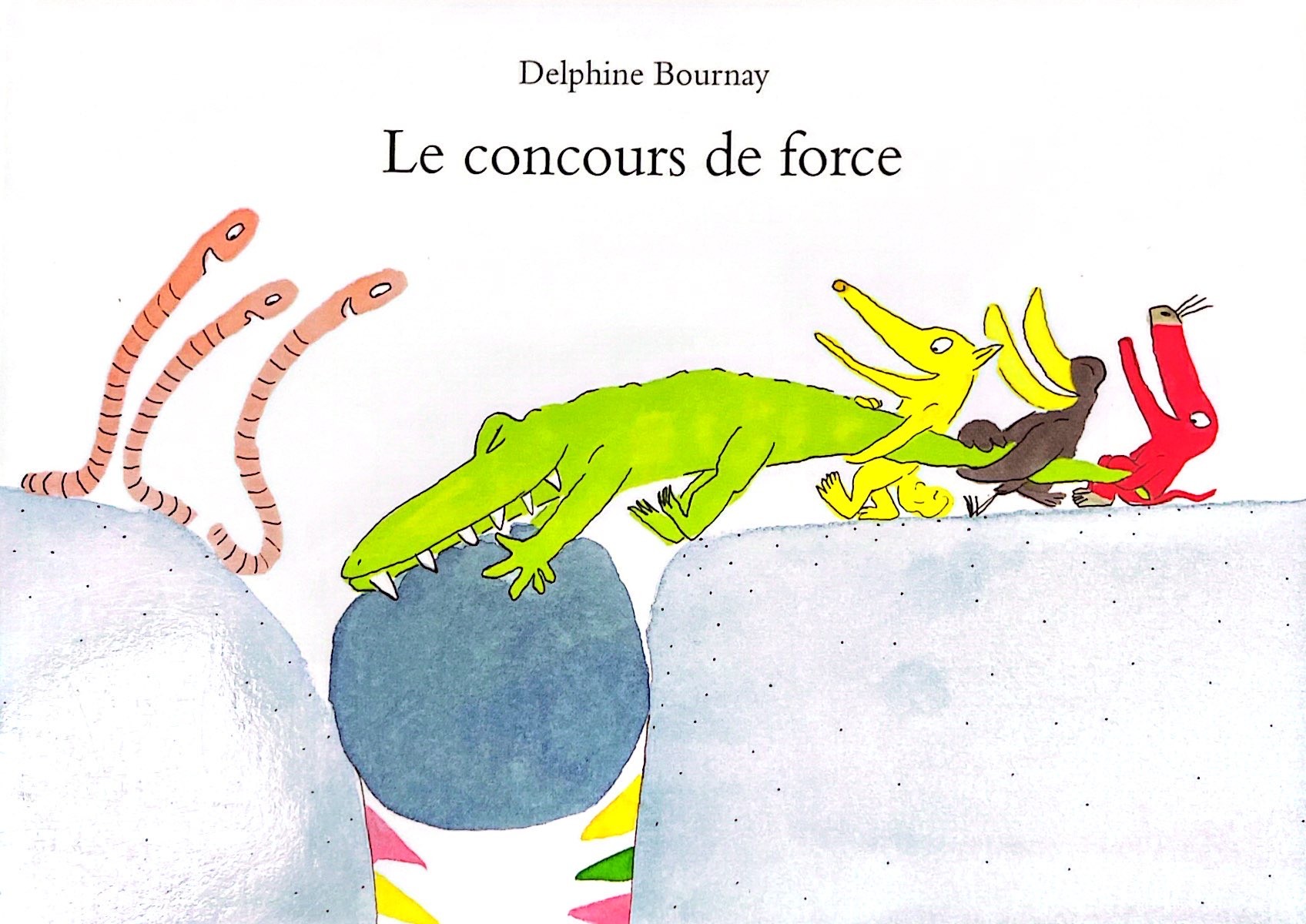 Le concours de force - Click to enlarge picture.