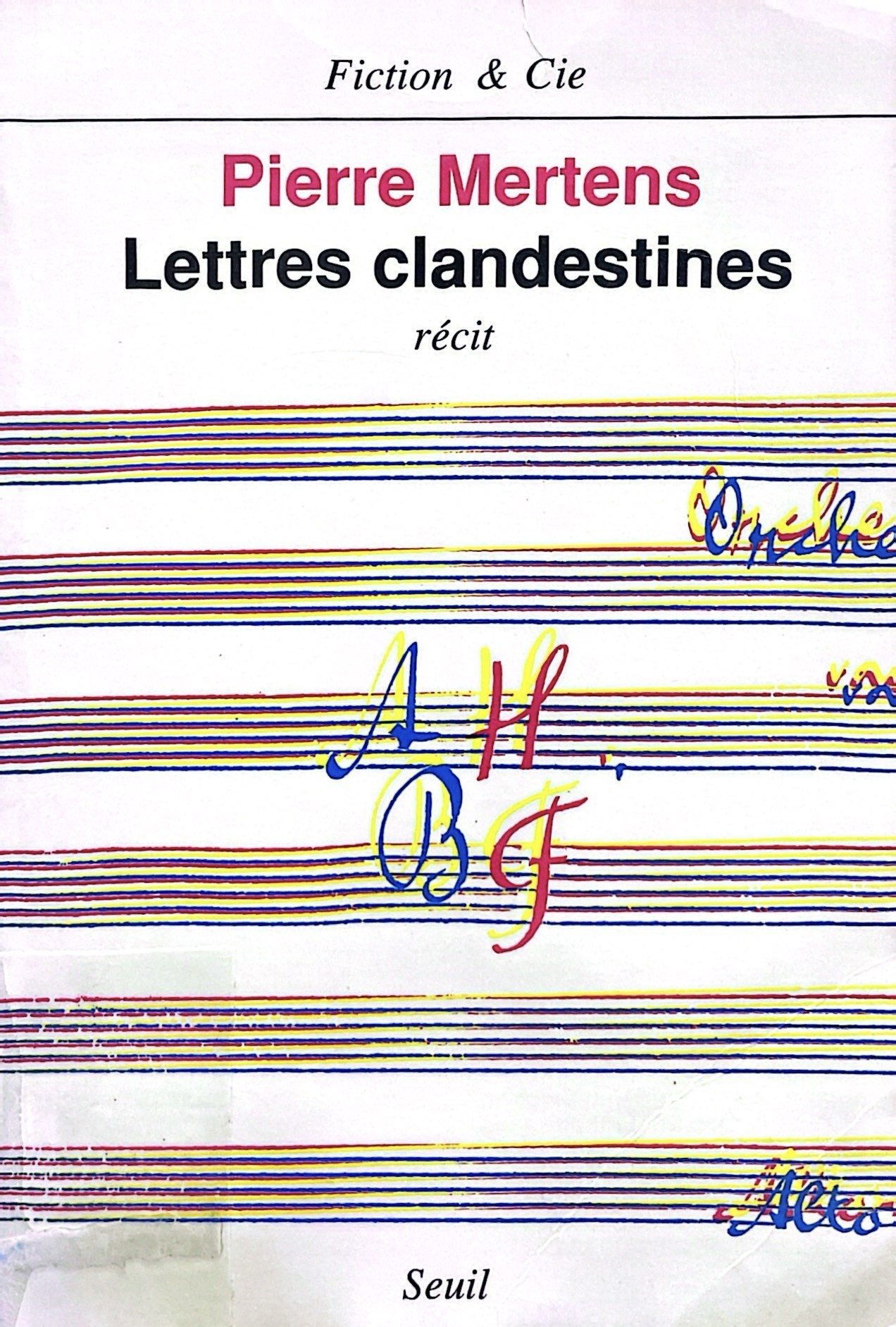 Lettres clandestines - Click to enlarge picture.