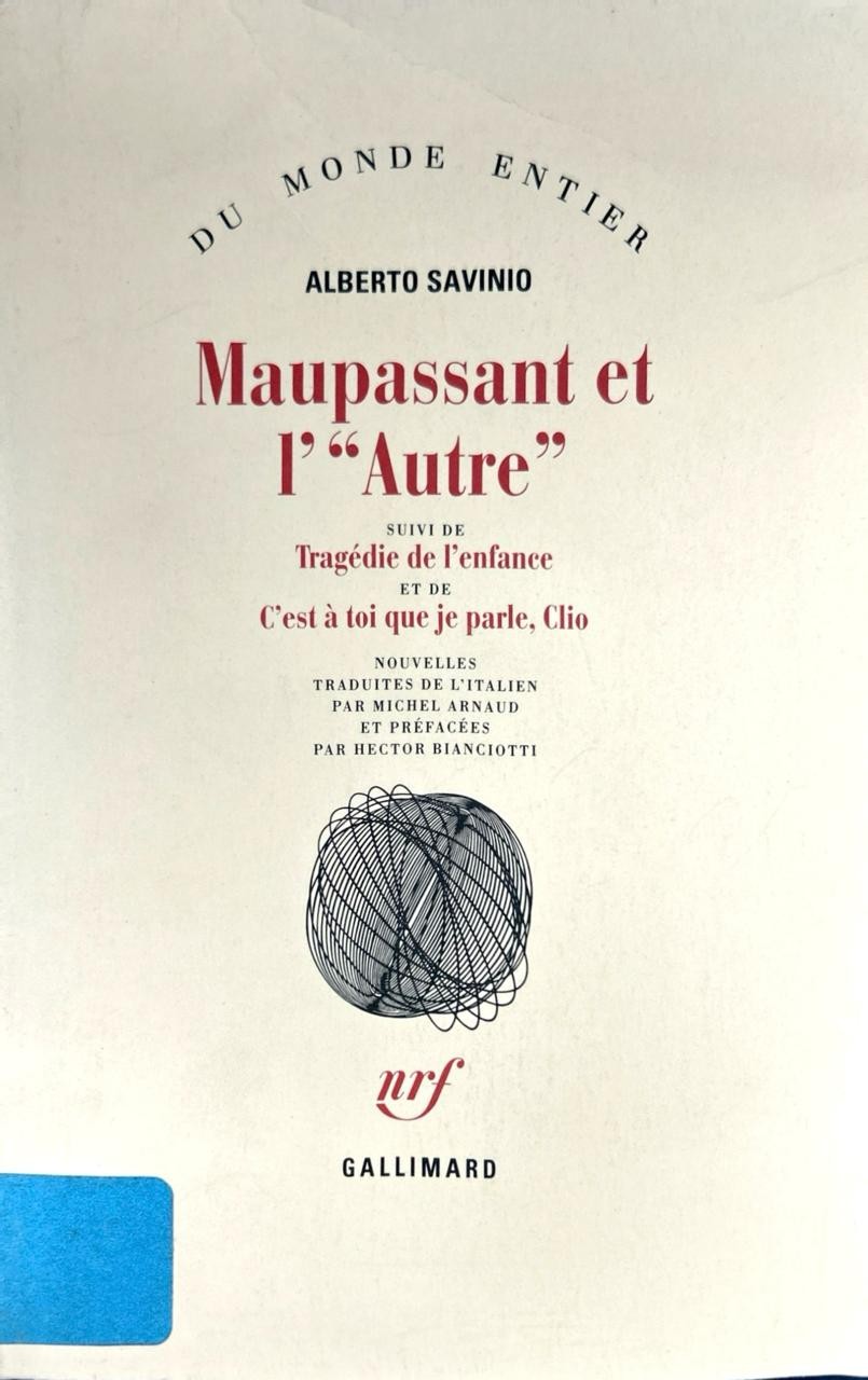 Maupassant et l' " Autre " - Click to enlarge picture.