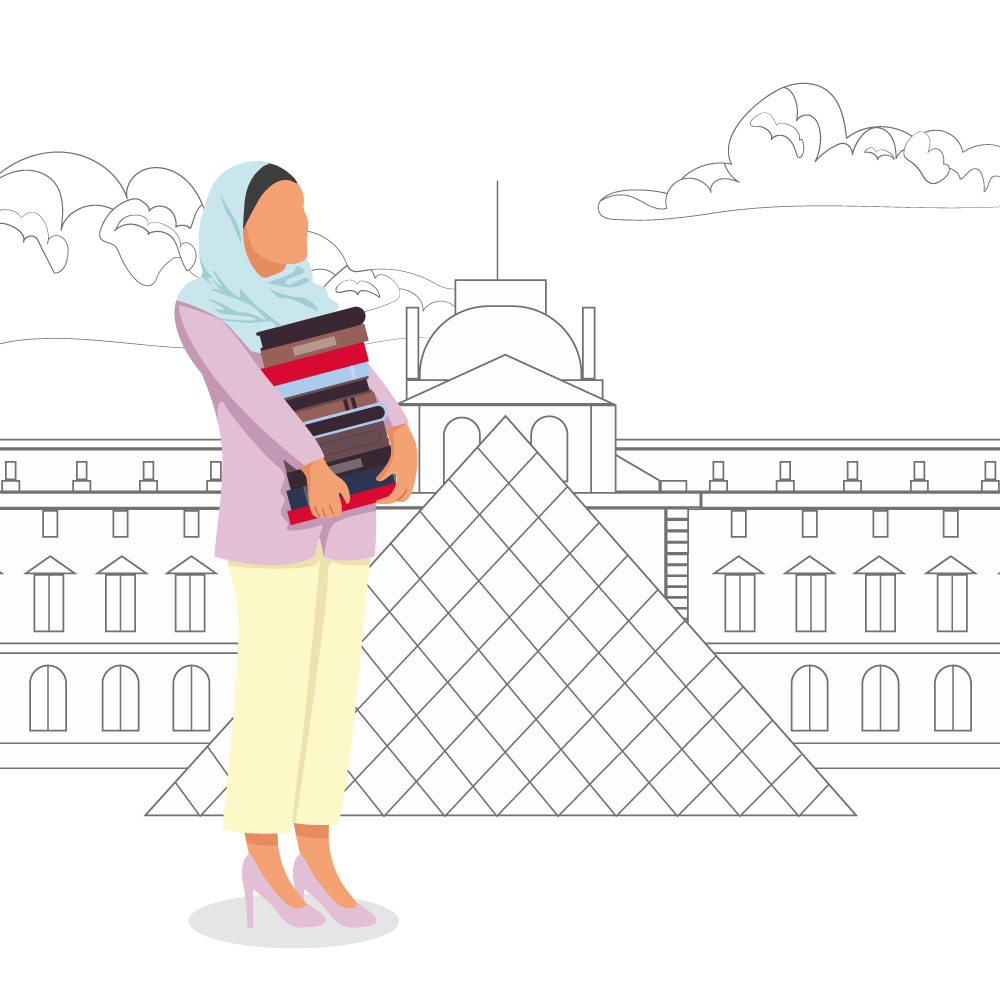 AdolieDay illustration for Alliance Francaise de Sydney