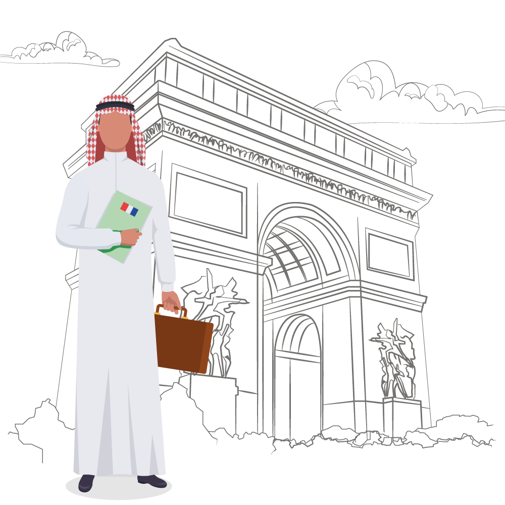 Adolie Day illustration for Alliance Francaise de Sydney