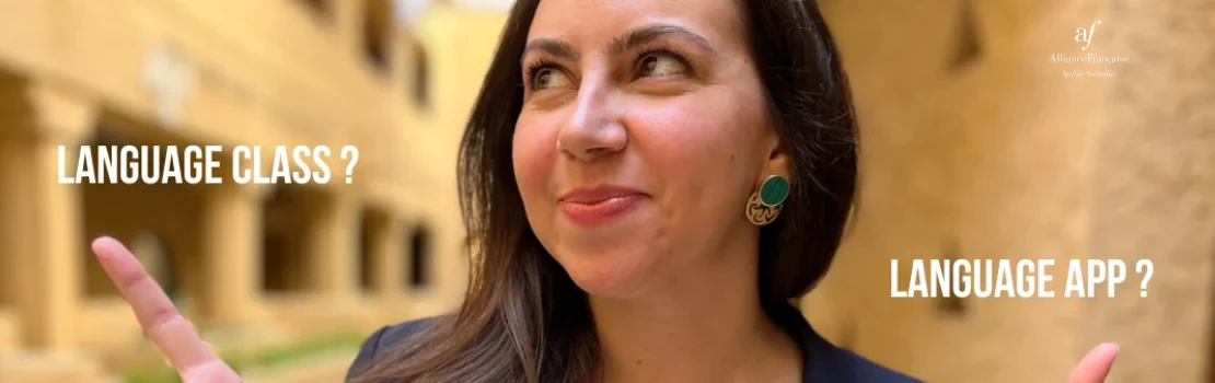 Language app or language course ?