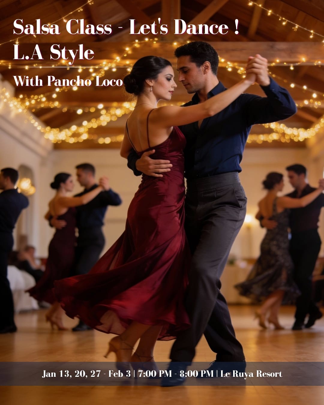 KHOBAR - Salsa by the sea at Le Ruya Resort (package January 2026)