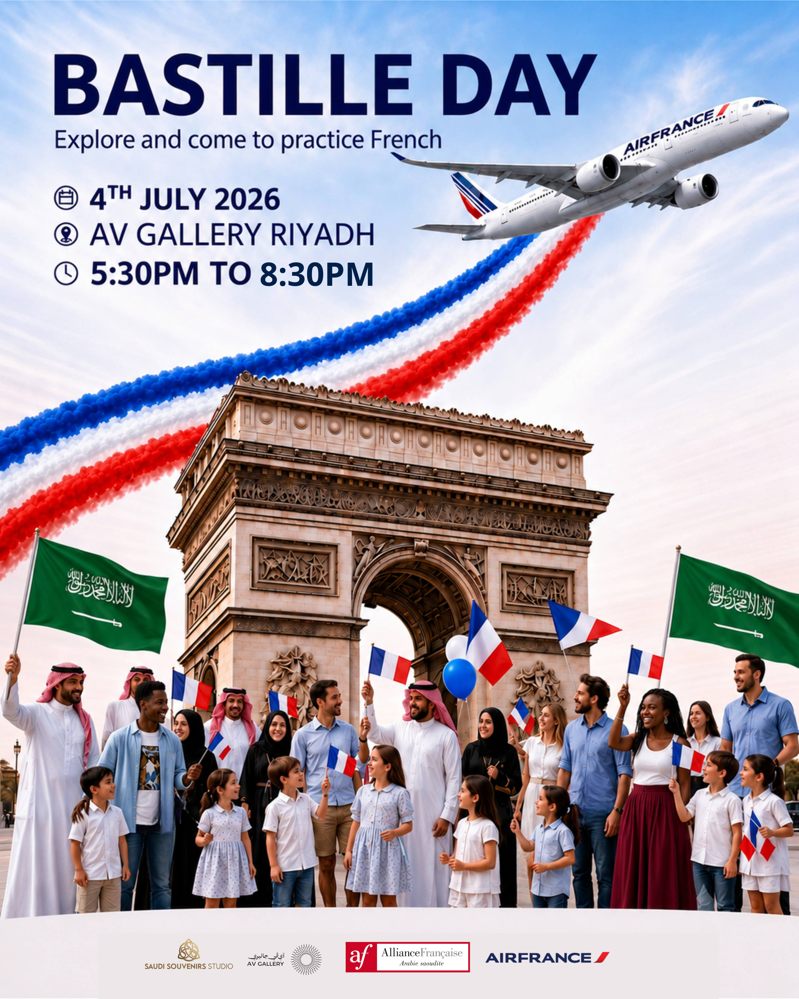Bastille Day 2026 - "Voyager, apprendre, réussir"